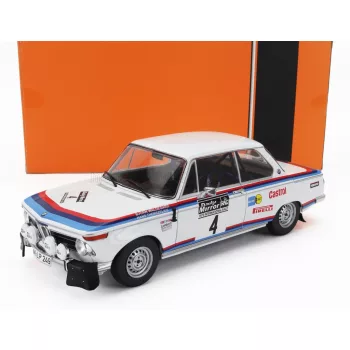   Ixo-Models - BMW 2002 TEAM BMW MOTORSPORT (night version) N 4 RALLY RAC 1973 BJORN WALDEGAARD - HANS THORSZELIUS WHITE