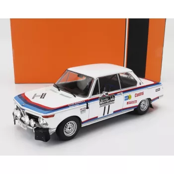   Ixo-Models - BMW 2002 TEAM BMW MOTORSPORT (night version) N 11 RALLY RAC 1973 ACHIM WARMBOLD - JEAN TODT WHITE