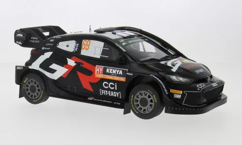 Ixo-Models - Toyota Yaris Rally 1, WRC, Safari Rallye Kenia, 2024, #69, 1:18