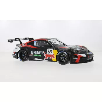   Ixo-Models - Porsche 911 GT3 Cup Porsche Cup Zolder 2024 #69 K.Rovenpera 1:18