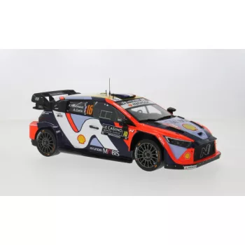   Ixo-Models - Hyundai i20 N Rally1 WRC Rally Monte Carlo 2025 #16 A.Fourmaux/A.Coria