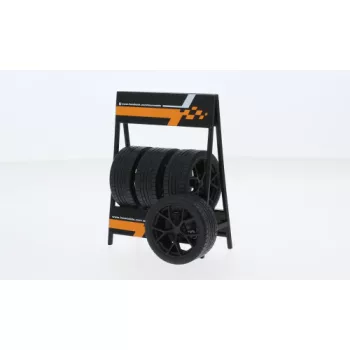 Ixo-Models - IXO, Zubehör RS3 Wheels, schwarz, 1:18