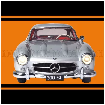  Ixo-Models - MERCEDES BENZ SL-CLASS 300SL COUPE (W198) 1954 SILVER
