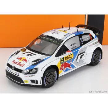   Ixo-Models - Volkswagen Polo R Wrc Red Bull N 2 Rally Catalunya 2014 J.M.Latvala - M.Anttila White Blue Yellow