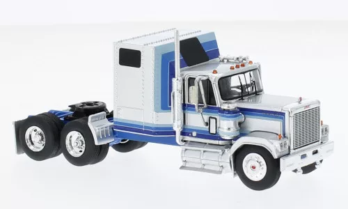 Ixo-Models - GMC General, silber/blau, 1980, 1:64