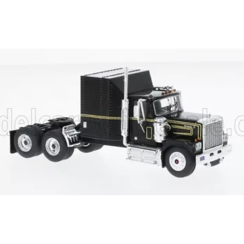 Ixo-Models - GMC GENERAL TRACTOR TRUCK 3-ASSI 1980 BLACK