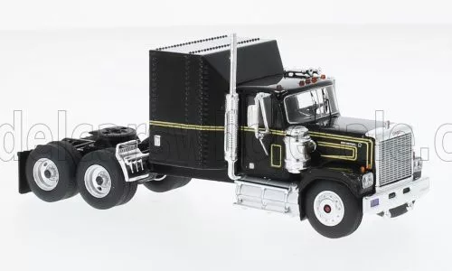 Ixo-Models - GMC GENERAL TRACTOR TRUCK 3-ASSI 1980 BLACK