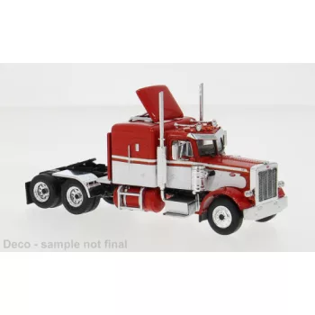 Ixo-Models - Peterbilt 359, rot/weiss, 1973, 1:64