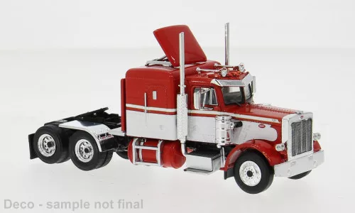 Ixo-Models - Peterbilt 359, rot/weiss, 1973, 1:64