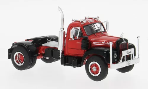 Ixo-Models - Mack B 61, rot/schwarz, 1953, 1:64