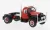 Ixo-Models - Mack B 61, rot/schwarz, 1953, 1:64