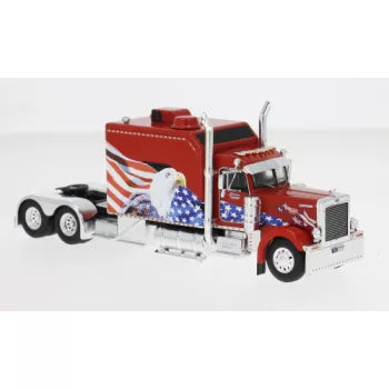 Ixo-Models -  Peterbilt 379 Custom rot/Dekor 2002 1:64