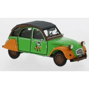 Ixo-Models - 1:43 Citroen 2 CV, Green/Orange, 1978 - IXO
