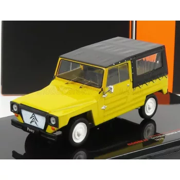   Ixo-Models - CITROEN NAMCO PONY CABRIOLET CLOSED 1975 YELLOW BLACK