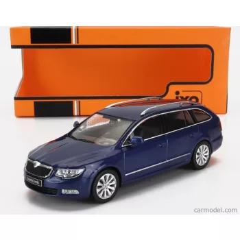 Ixomodels - Skoda Superb Ii Sw Station Wagon 2008 Blue