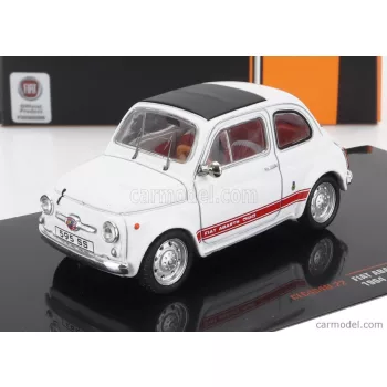 Ixo-Models - Fiat 500 Abarth 595 Ss 1965 White Red