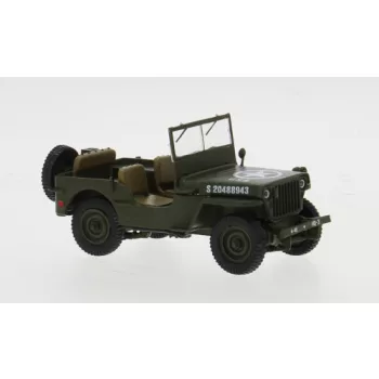 Ixo-Models - IXO, Jeep Willys MB, oliv, 1943, 1:43