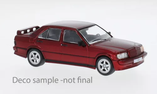 Ixo-Models - Mercedes 190 E 2.3 16V 'custom', rot, 1984, 1:43