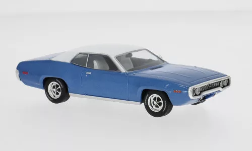 Ixo-Models - Plymouth Satellite Sebr blau 