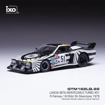   Ixo-Models - 1:43 Lancia Beta Montecarlo Turbo, No.51, Sports car World Champion Ship, 6h Silverstone, R.Patrese/W.Röhrl, 1979 – IXO