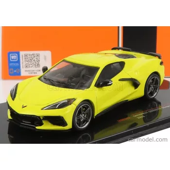   Ixo-Models - Chevrolet Corvette C8 Stingray Coupe 2020 Yellow