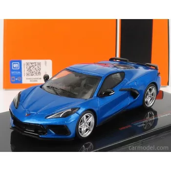 Ixo-Models - Chevrolet Corvette C8 Stingray Coupe 2020 Blue