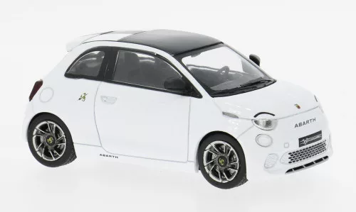 Ixo-Models -  Fiat 500e Abarth white 2024