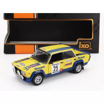   Ixo-Models - LADA FIAT 2105 MTX (night version) N 25 RALLY BARUM 1983 MIROSLAV LANK - MILOS TYCE YELLOW BLUE
