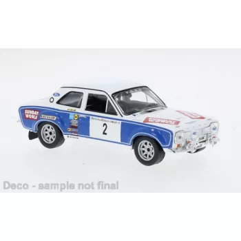   Ixo-Models - Ford Escort MK I RS 1600, Circuit of ireland, 1975, #2, 1:43