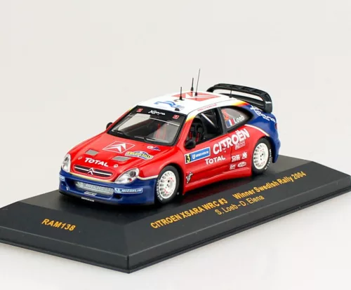 Ixo-Models - Citroen Xsara WRC #3 S. Loeb D. Elena Winner Rally Sweden 2004 -