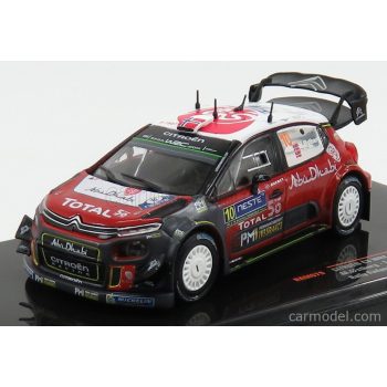   Ixo-Models - Citroen C3 Wrc Abu Dhabi N 10 Rally Finland 2018 M.Ostberg - T.Eriksen Red Grey