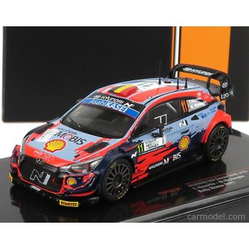   Ixo-Models - Hyundai I20 Coupe Wrc Mobis N 11 Rally Croatia 2021 T.Neuville - M.Wydaeghe 2 Tone Blue Red