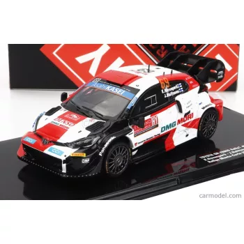   Ixo-Models - Toyota Yaris Gr Rally1 Team Toyota Gazoo Racing Wrt N 69 4Th Rally Montecarlo 2022 K.Rovanpera - J.Halttunen White Red Black