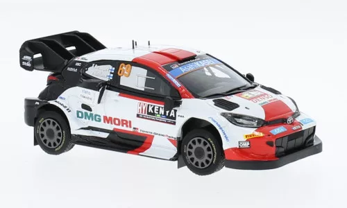 Ixo-Models - IXO, Toyota GR Yaris Rally1, Rallye WM, Safari Rally, 2022, #69, 1:43