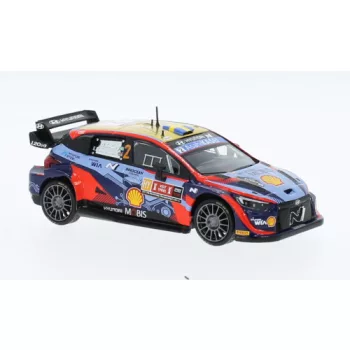   Ixo-Models - IXO, Hyundai i20 N Rally1, Rallye WM, Rally Ypern, 2022, #2, 1:43