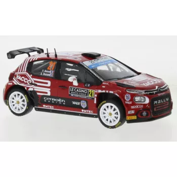   Ixo-Models - IXO, Citroen C3 Rally2, Rallye WM, Rally Monte Carlo, 2023, #21, 1:43