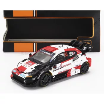   Ixo-Models - TOYOTA YARIS GR HYBRID RALLY1 TEAM TOYOTA GAZOO RACING WRT N 33 7th RALLY CROATIA 2023 ELFYN EVANS - SCOTT MARTIN WHITE RED BLACK