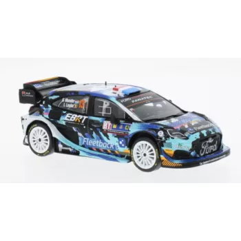   Ixo-Models - FORD ENGLAND PUMA RALLY1 TEAM RED BULL WORLD RALLY M-SPORT N 13 RALLY CENTRAL EUROPEAN 2023 MUNSTER GREGOIRE - LOUKA LOUIS 2 TONE BLUE