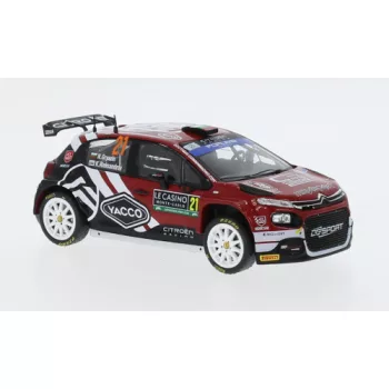   Ixo-Models - 1:43 Citroen C3 Rally2 Monte Carlo Rally #21 N.Gryazin / K.Aleksandrov 2024 - IXO
