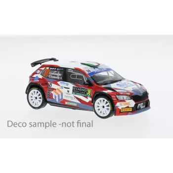   Ixo-Models - Skoda Fabia Rally2, WRC, Rallye Monte Carlo, 2024, #38, 1:43