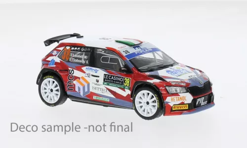 Ixo-Models - Skoda Fabia Rally2, WRC, Rallye Monte Carlo, 2024, #38, 1:43
