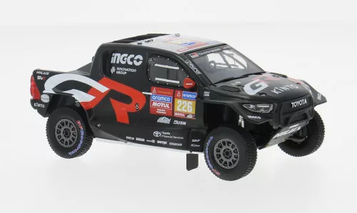 Ixo-Models - Toyota GR DKR Hilux Evo T1U, Rally Dakar, 2024, #226, 1:43