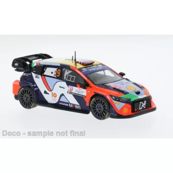   Ixo-Models - Hyundai i20 N Rally1, WRC, Rally Croatia, 2024, #9, 1:43