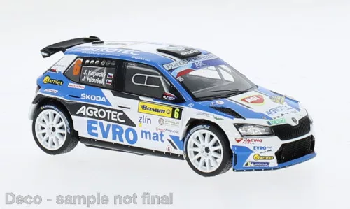 Ixo-Models - Skoda Fabia Rally2 EVO, Barum Rally Zlin, 2021, #6, 1:43