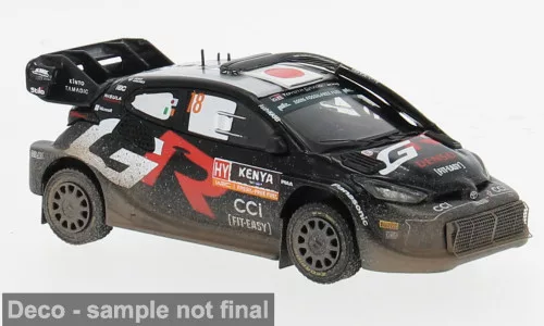 Ixo-Models - Toyota Yaris Rally 1, WRC, Safari Rallye Kenia, 2024, #18, 1:43