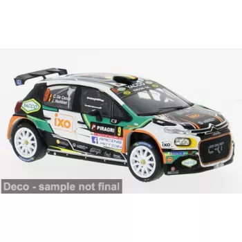   Ixo-Models - Citroen C3 Rally2, Rally WM, Rallye Wallonien, 2024, #9, 1:43