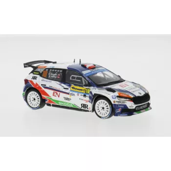   Ixo-Models - Skoda Fabia Rally2 Rally WM Barum Rally 2023 #10 S.Wagner/G.Winter