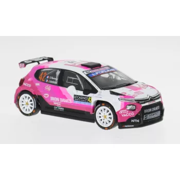   Ixo-Models - Citroen C3 Rally2 WRC Rally Monte Carlo 2025 #42 S.Rumeau/J.Amblard 1:43