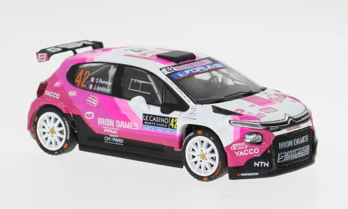 Ixo-Models - Citroen C3 Rally2 WRC Rally Monte Carlo 2025 #42 S.Rumeau/J.Amblard 1:43