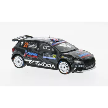   Ixo-Models - Skoda Fabia RS Rally2 WRC Rally Monte Carlo 2025 #23 G.Greensmith/J.Andersson 1:43